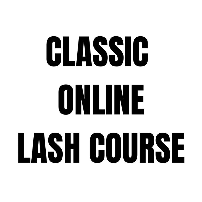 Classic Eyelash Online Training Course The Black Lash