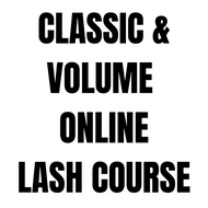 Combined Classic & Volume Online Training Lash Course