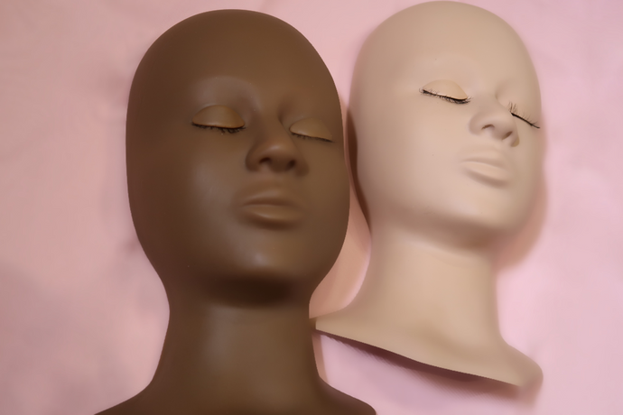 Realistic Mannequin head for lashes